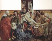 Rogier van der Weyden The Descent from the Cross (nn03) oil painting on canvas